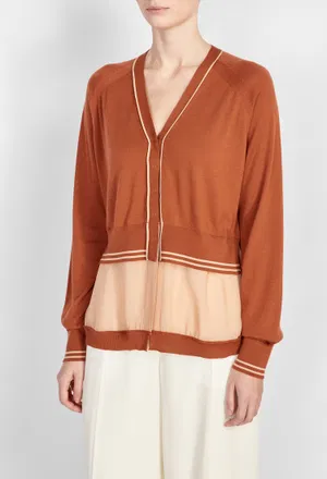 Шерстяной кардиган  3.1 Phillip Lim 70465FWM 225/9HK оригинал