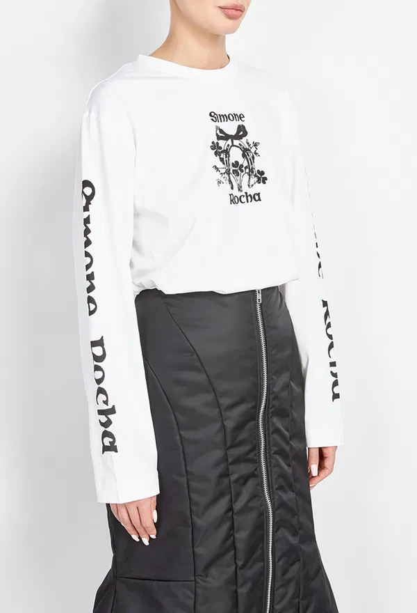 Лонгслив Simone Rocha 5194P72 226/9A1 оригинал