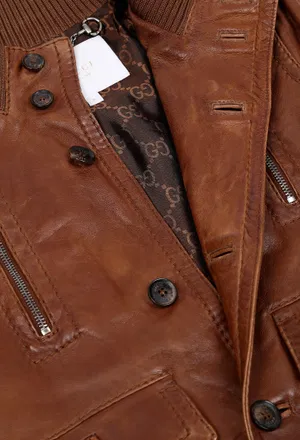Шкіряна куртка Gucci 259318K111/03 в Україні