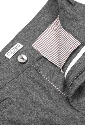 Вовняні штани Brunello Cucinelli PP102  220/97 в Україні