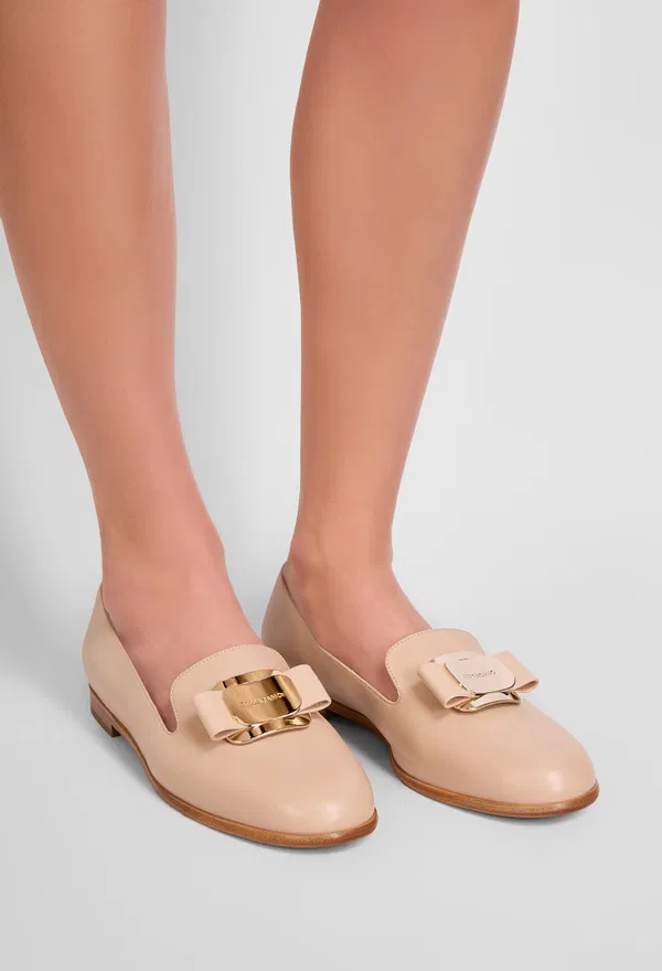 Кожаные лоферы ZAMIRA FERRAGAMO 01H522 125/0A6 фото