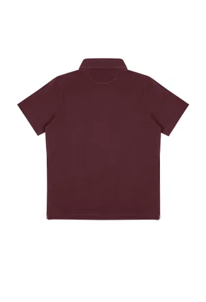 Дитяче бордове поло Brunello Cucinelli 4T328  226/95 Ціна