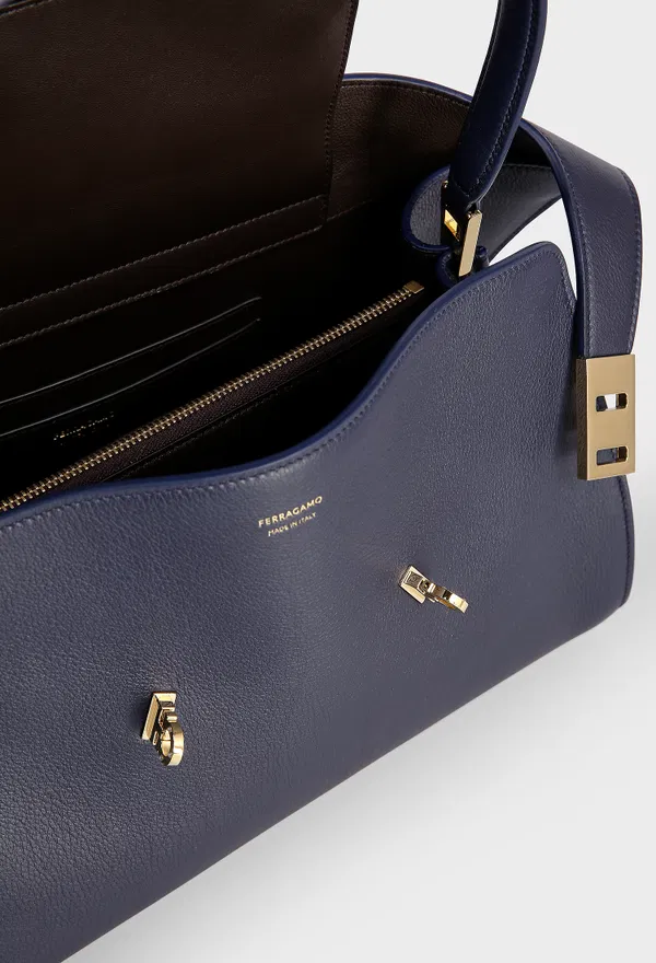 Кожаная сумка HUG FERRAGAMO 219816 126/0AQ оригинал
