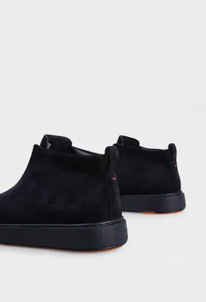 Замшеві кеди Santoni 22105 225/0DQ оригінал