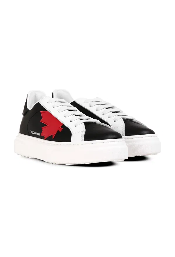 Шкіряні кеди Dsquared2 68565  221/02c Купити