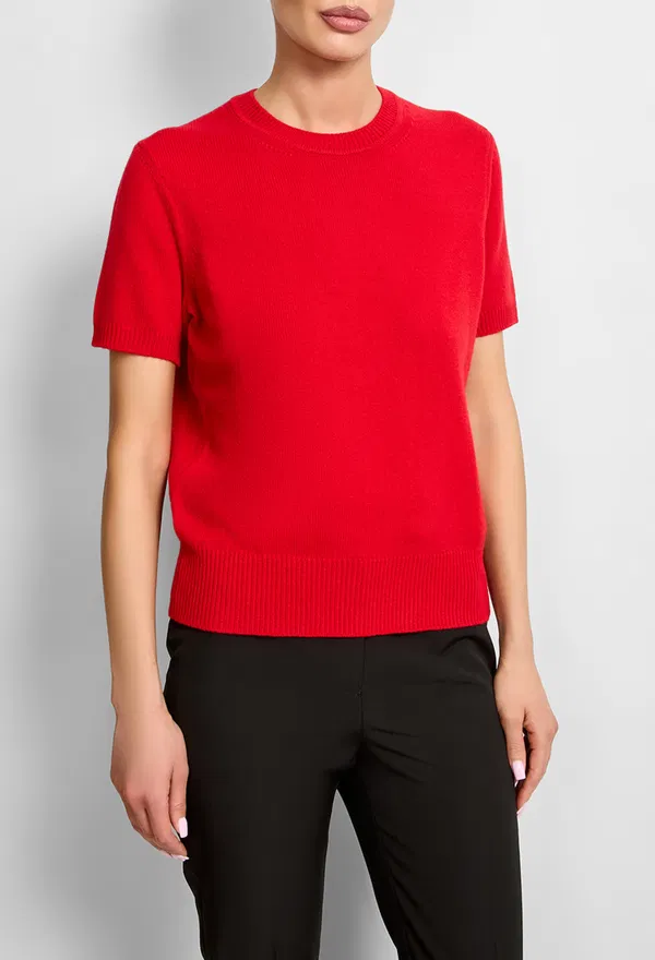 Кашемировый топ FERRAGAMO 13I554 226/9I9K оригинал