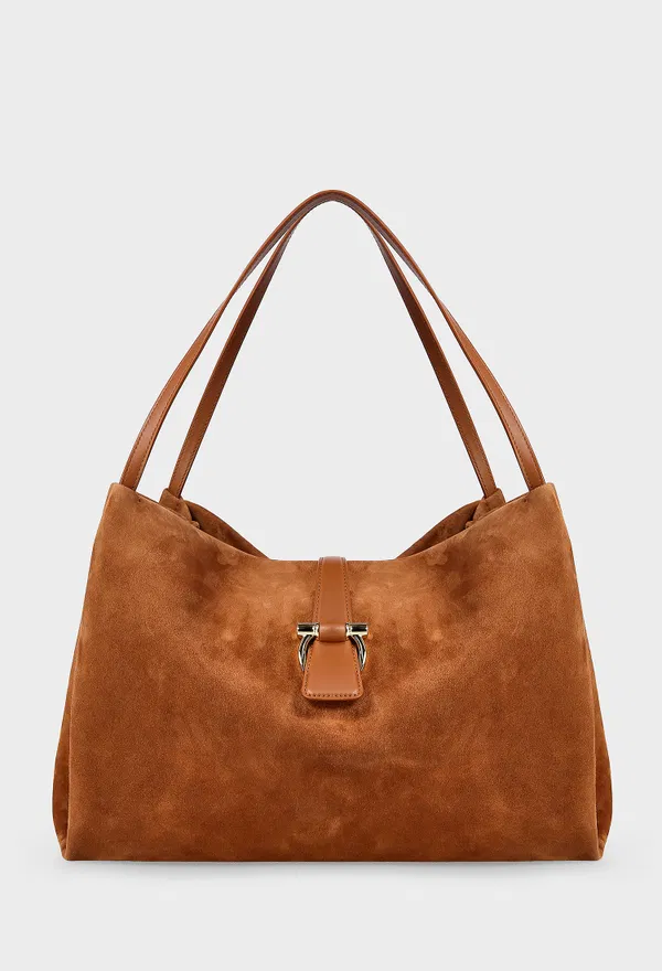 Замшевая сумка TOTE FERRAGAMO 219804 126/0DT Купить