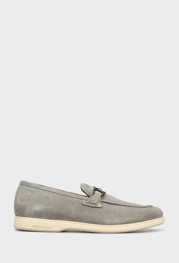 Замшеві лофери COSIMO FERRAGAMO 028298 126/0D7 Купити
