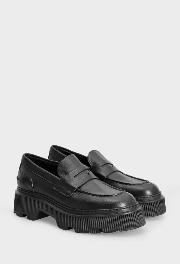 Шкіряні лофери Santoni 71043 224/0A2 Ціна