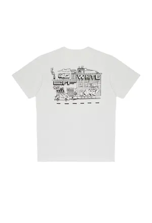 Дитяча біла футболка Off-White 44BA31 126/91c Ціна