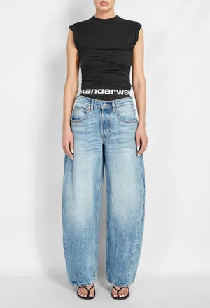 Синие джинсы alexanderwang 4DC3264300 226/9A8 Цена