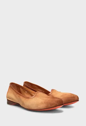 Замшеві сліпери Santoni 71013 125/0D3 Ціна