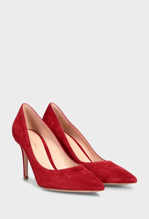 Замшеві човники GIANVITO 85 Gianvito Rossi G24580 125/0D9 Ціна