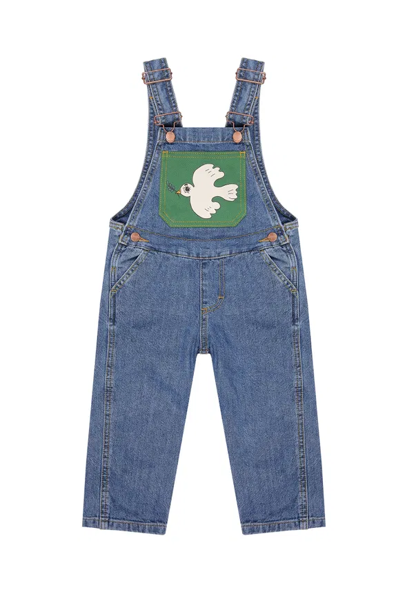 Джинсовий комбінезон Mini Rodini 830103 223/98c Купити