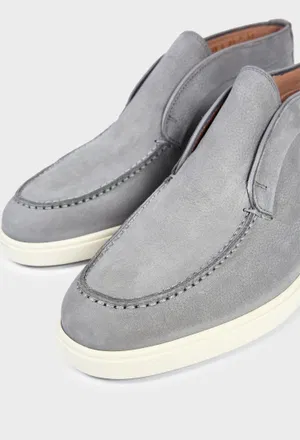 Жіночі сірі дезерти з нубуку Santoni 58458 226/0E7 в Україні