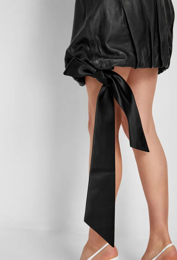 Кожаная юбка Helmut Lang O01HW310 124/0A2 фото