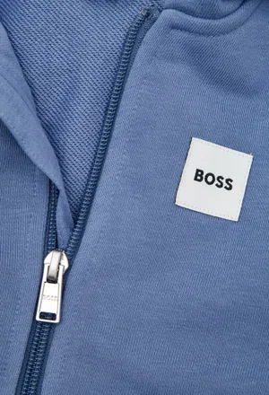 Дитяча блакитна спортивна кофта Boss J52866 126/9G в Україні