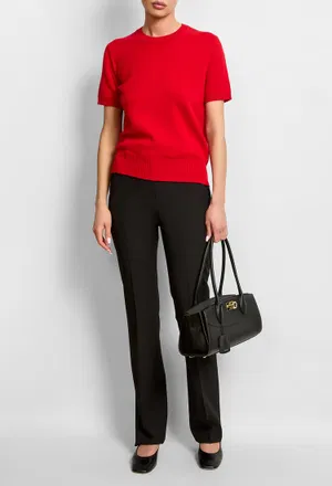 Кашемировый топ FERRAGAMO 13I554 226/9I9K Цена