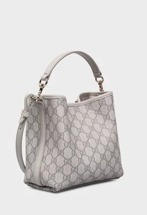 Сумка GG EMBLEM SMALL BUCKET Gucci 815118 226/0F7 Цена