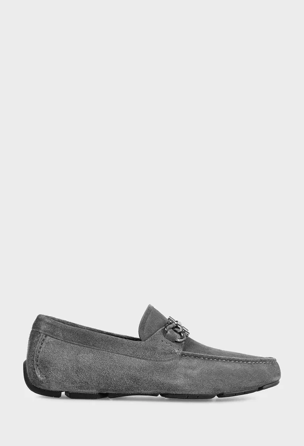 Замшеві мокасини GANCINI FERRAGAMO 02C398 126/0D7 Купити