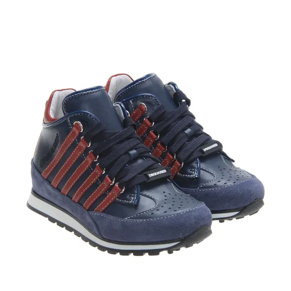 Шкіряні кросівки Dsquared2 34084 K214/08c Ціна