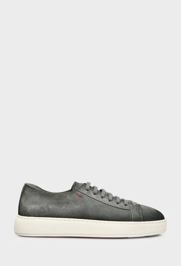 Замшевые кеды Santoni 21571 126/0DL Купить