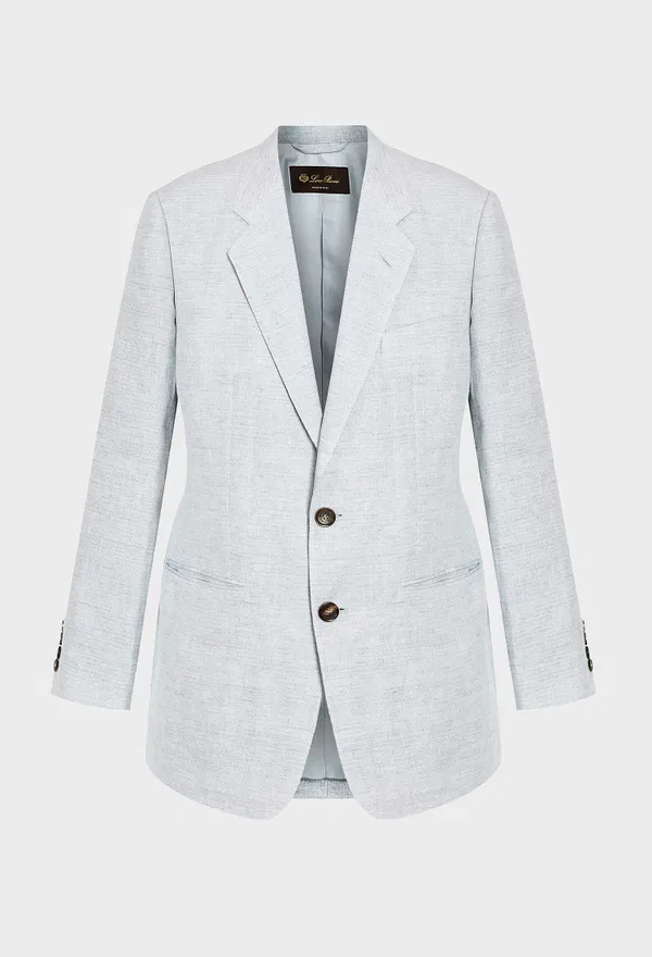 Льняной пиджак Loro Piana FAQ6246 126/9BG Купить