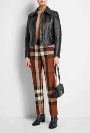 Шкіряна куртка Burberry 8052163 122/0A2 Ціна