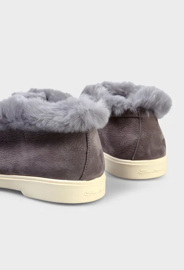 Лофери з хутром Santoni 59712 225/0EXM оригінал