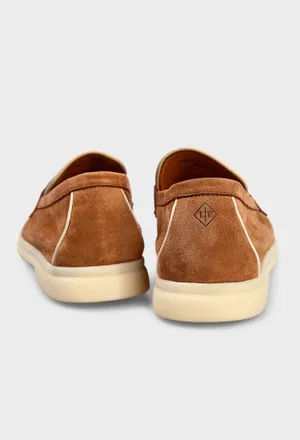 Замшеві лофери SUMMER WALK Loro Piana FAL5899 126/0D6 оригінал