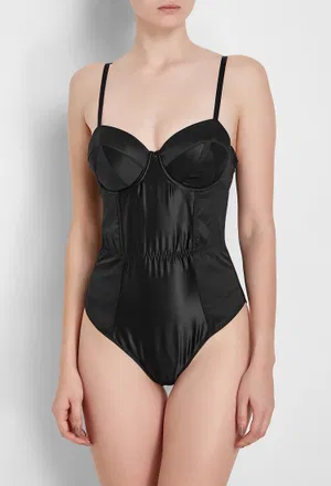 Шовковий боді Fleur du Mal BS0008 222/92 Ціна