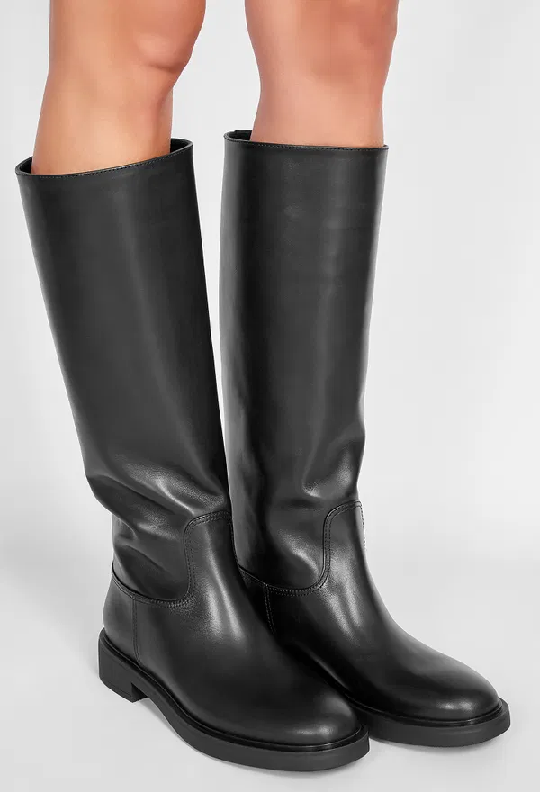 Кожаные сапоги ASCOTT Gianvito Rossi G80128 225/0A2 фото