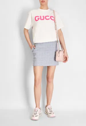 Шерстяная юбка Gucci 761374 124/9HG Цена