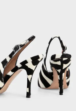 Слингбэки из кожи пони FERRAGAMO 01L262 126/0K0 оригинал