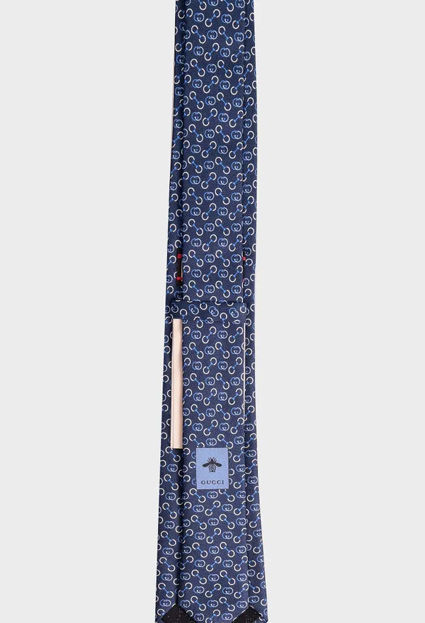 Шелковый галстук Gucci 769226 124/9C8 Цена