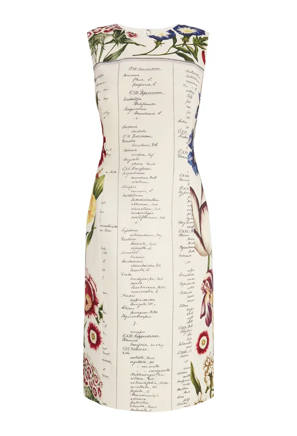 Шерстяное платье Oscar de la Renta 201FCW 120/9HJ Купить