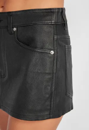 Шкіряні шорти alexanderwang 1WC3255321 225/0A2 фото