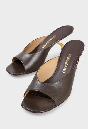 Кожаные мюли IGEA 55 FERRAGAMO 01L765 126/0AW в Украине