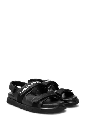 Шкіряні сандалі Karl Lagerfeld Z30014 124/02 Купити