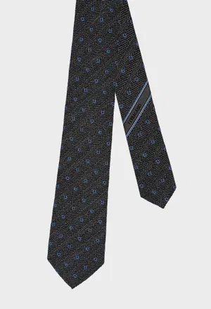 Шерстяной галстук FERRAGAMO 351359 126/9HX Купить