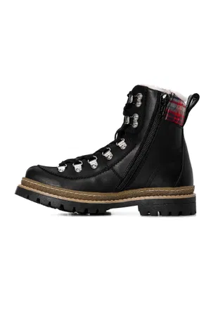 Шкіряні черевики з хутром Dsquared2 62441  219/02M Ціна
