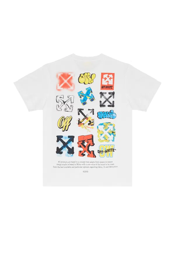 Дитяча біла футболка Off-White 44BA71 126/91c Ціна