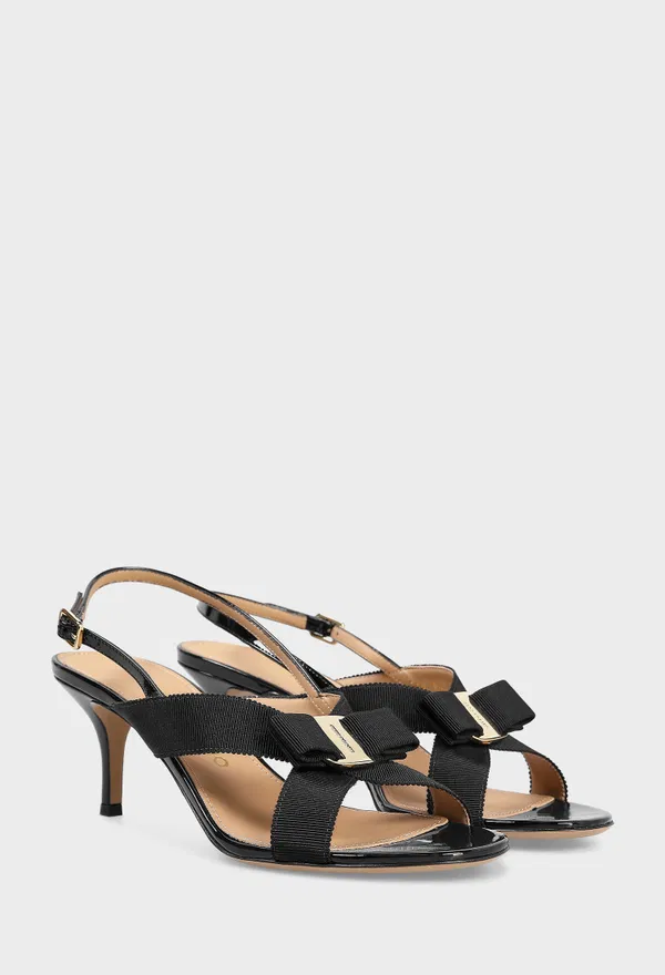 Кожаные босоножки RIMA 60 FERRAGAMO 01L275 126/1I2 Цена