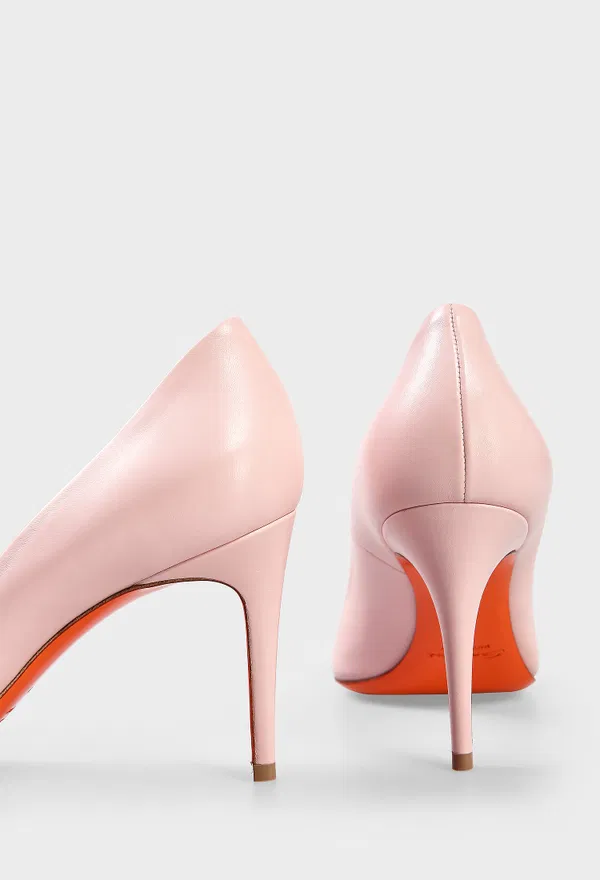 Кожаные лодочки Santoni 71207 126/0AR оригинал