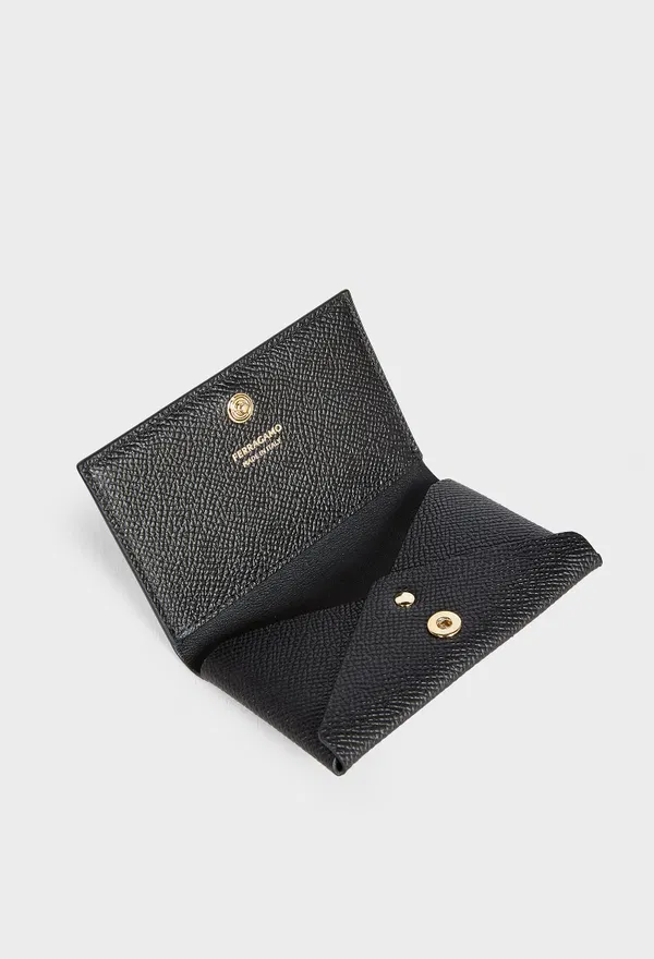 Кожаная кредитница FERRAGAMO 661856 226/0A2 оригинал