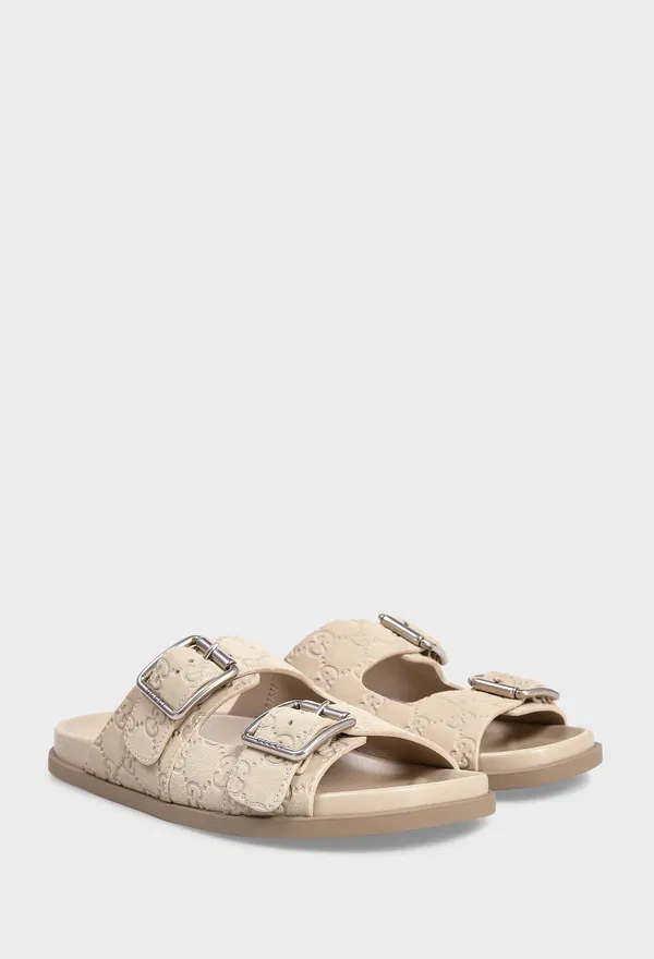 Замшеві слайдери Gucci 816380 125/0C6 Ціна