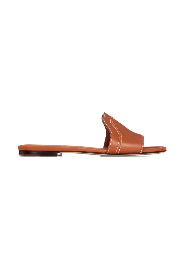 Кожаные шлепанцы Loro Piana FAM9957 123/0AT Цена