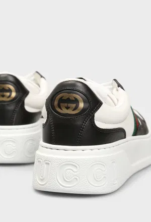 Кожаные кроссовки Gucci 848317 126/0A0 оригинал