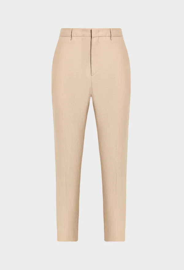 Льняные брюки Loro Piana FAR0559 126/9B6 Купить