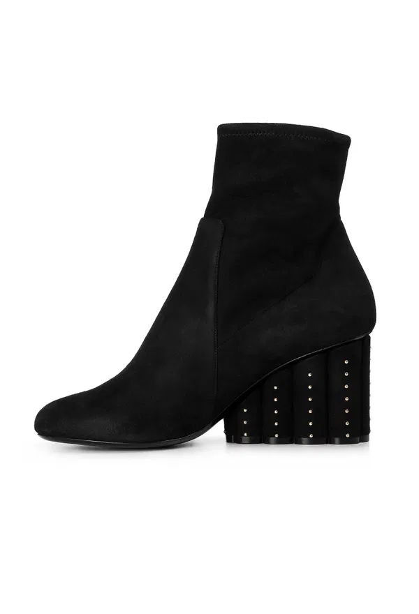 Замшевые ботильоны FERRAGAMO 01N448 218/0D2 оригинал
